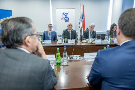 Delegacija EDF u poseti EPS