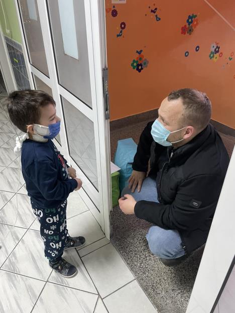 Filip Bjeloš sa ocem