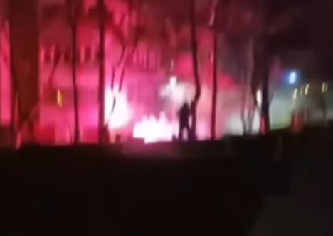 Tuča navijača u Beogradu