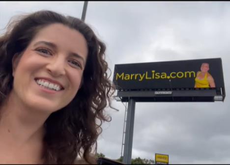 Lisa Katalano traži muža preko bilborda
