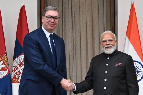 Narendra Modi Aleksandar Vučić
