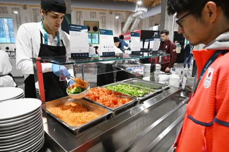 obroci za sportiste tokom Zimskim ollimpijskih igara 2026