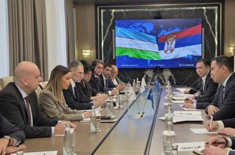 Adrijana Mesarović u Uzbekistanu