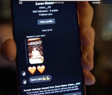 zoran ristov poslao Baki Prasetu poruku