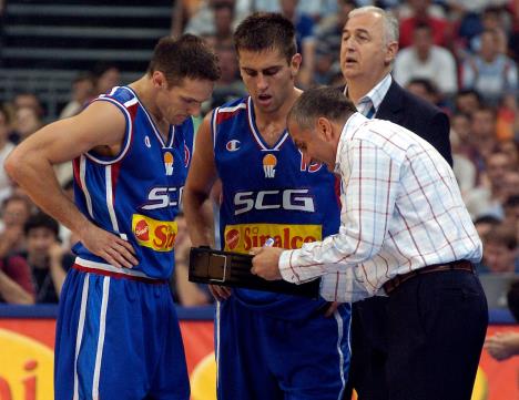 Igor Rakočević Miloš Vujanić i Željko Obradović