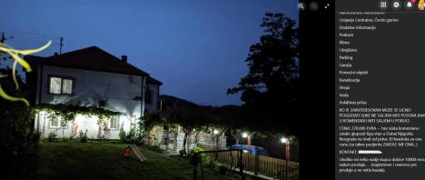 Na prodaju kuća u mestu Brestovac kod Bora.