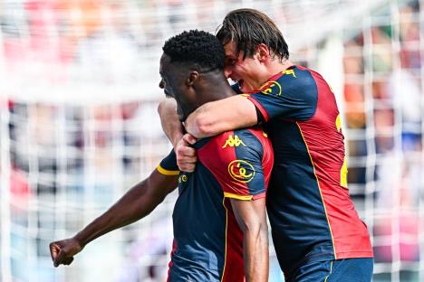 Detalj sa meča Đenova - Torino