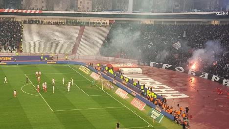 Grobari napravili haos na derbiju