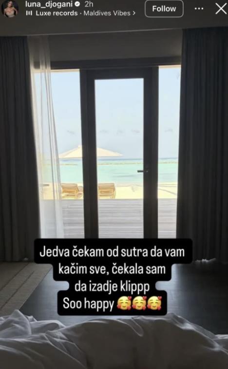 Luna i Marko na Maldivima