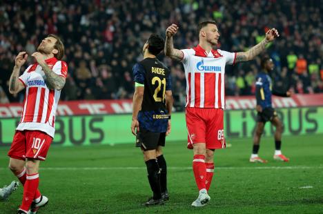 Aleksandar Katai i Marko Arnautović FK Crvena zvezda