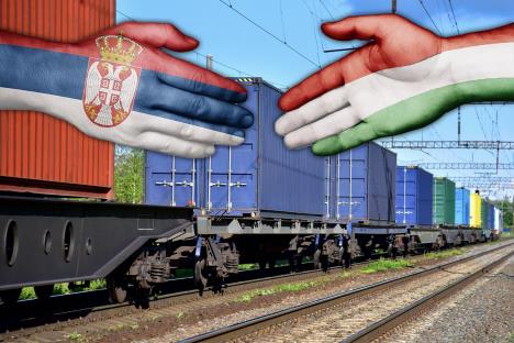 teretni voz Beograd Budimpešta pruga