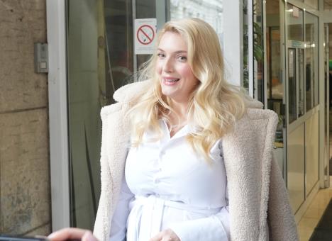 Nikolina Kovač izašla iz porodilišta