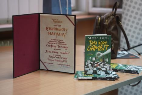 Stefan Tićmi, nagrada