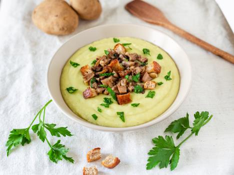 kremasta čorba od pečuraka i krompira