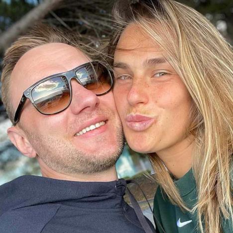 Arina Sabalenka i Konstantin Kolcov
