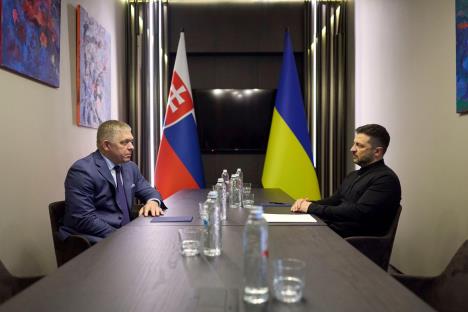 Robert Fico Volodimir Zelenski