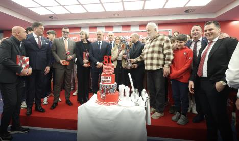 Proslava 81. rođendana SD Crvena zvezda