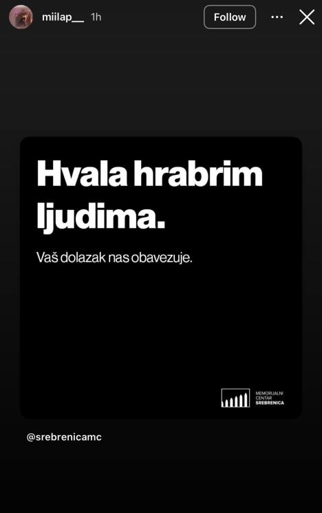 Mila Pajic Srebrenica