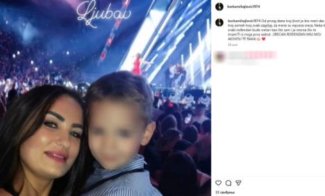 Borka Mihajlović sa unukom