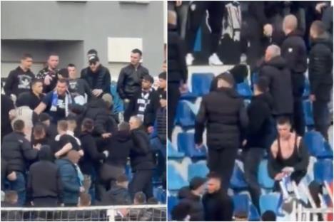 Tuča navijača Novog Pazara