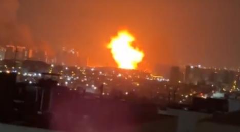 Iran Teheran rafinerija eksplozija.jpg