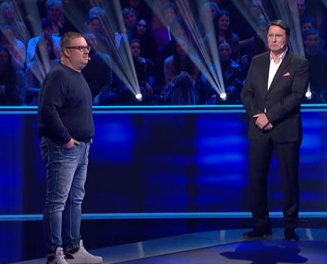 Takmičar Mašan i Jovan Memedović u kvizu Superpotera