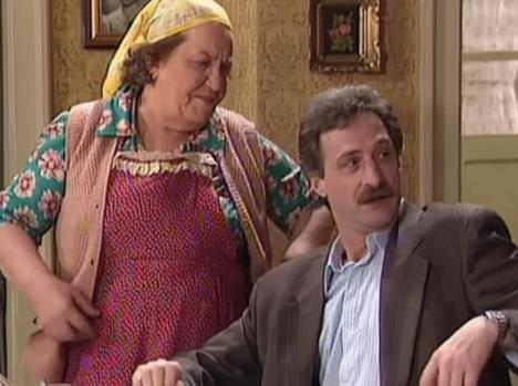 Desimir Stanojević u seriji Srećni ljudi.PNG