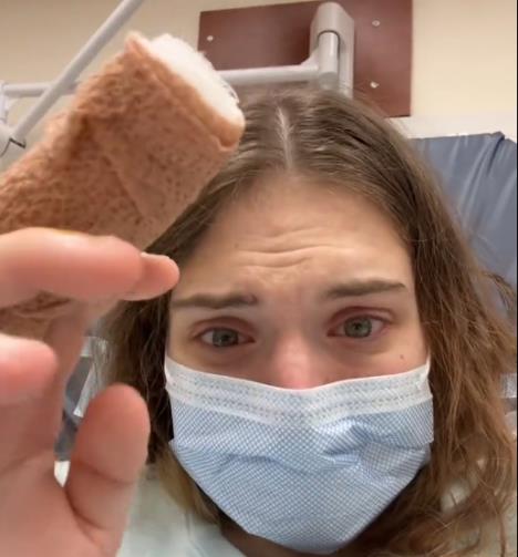 Upaljeni prst zbog infekcije nastale grickanjem noktiju