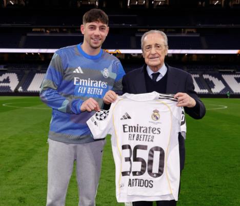 Federiko Valverde i Florentino Perez