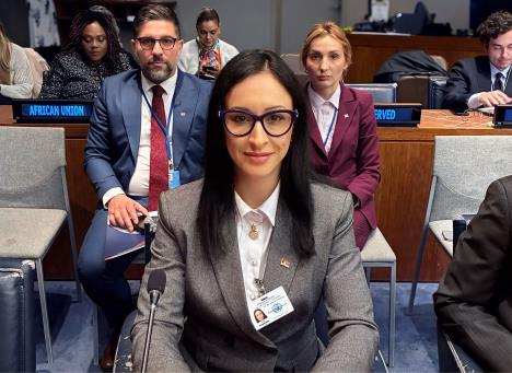Jelena Žarić Kovačević u UN u Nujorku