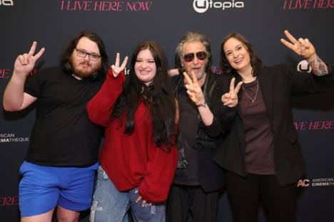 Al Paćino sa svojom decom