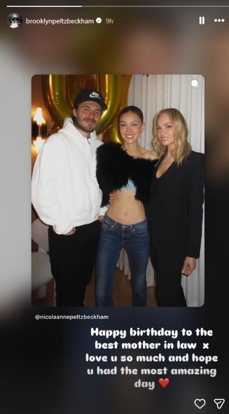 Bruklin Bekam čestitao tašti rođendan