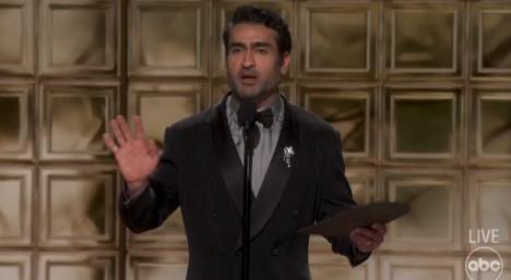 Kumail Nandžijani na dodeli Oskara 2026