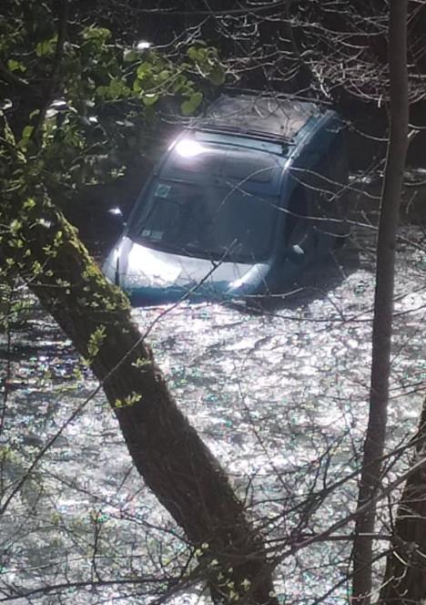 Automobil sleteo u reku kod Petrovca na Mlavi