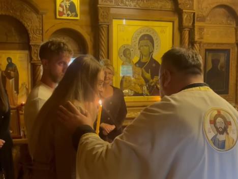 Stefan i Tereza u manastiru u Ripnju nakon Terezinog krštenja i prelaska u pravoslavnu veru (5).PNG