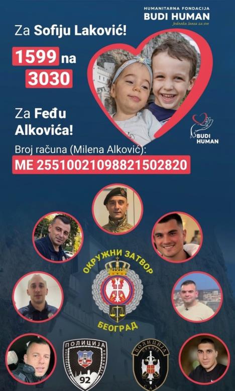 Ostrog, humanitarno putovanje, Sofija Laković, Feđa Alković