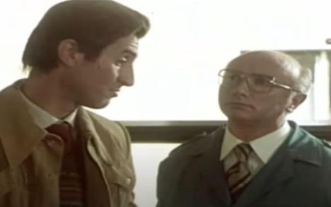 Dušan Poček i Ljubiša Samardžić u seriji Vruć vetar