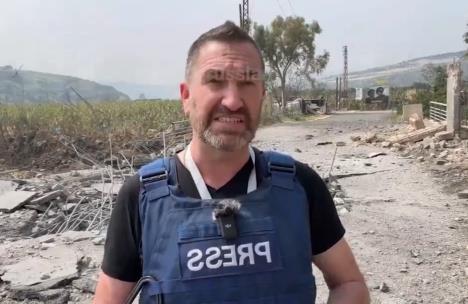 Stiv Svinli, dopisnik, RT, Liban