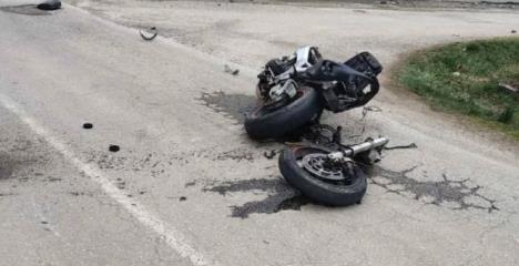 Motocikl u Požegi nakon nesreće