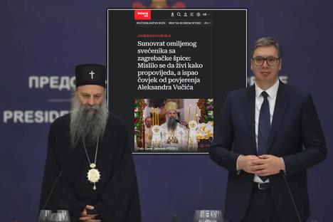 Aleksandar Vučić Patrijarh Porfirije