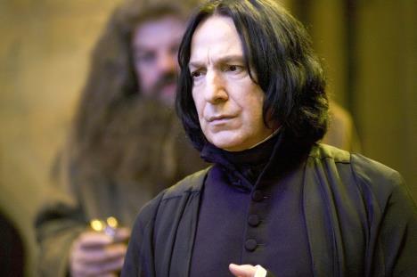 Alan Rikman kao Severus Snejp u filmu Hari Poter