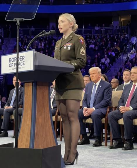 Lažni AI profil Džesike Foster, navodne plavuše iz američke vojske, izazvao veliku pažnju na društvenim mrežama (1).PNG