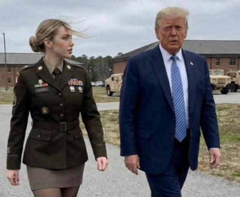 Lažni AI profil Džesike Foster, navodne plavuše iz američke vojske, izazvao veliku pažnju na društvenim mrežama (8).PNG