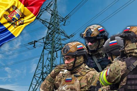 Moldavija dalekovod ruska vojska