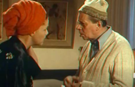 Vesna Čipčić i Miodrag Petrović Čkalja u seriji Vruć vetar