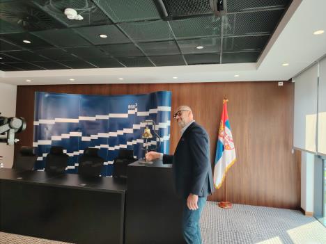 Lazo ostojić, Beogradska berza