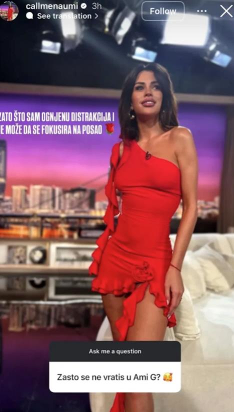 Mina Naumović otkrila zašto se ne vraća u Amidži šou