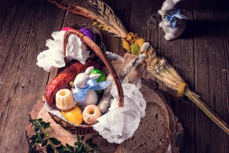 korpa hrana, Uskrs, uskršnja korpa