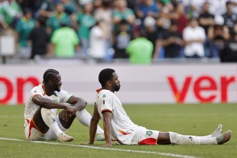 Detalj sa meča Bolivija - Surinam