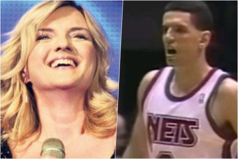 Dražen Petrović Sanja Dolezal